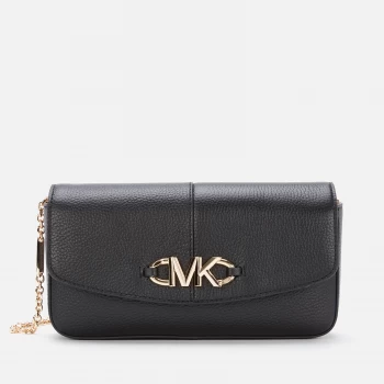 Image of Michael Kors Womens Izzy Clutch Bag - Black