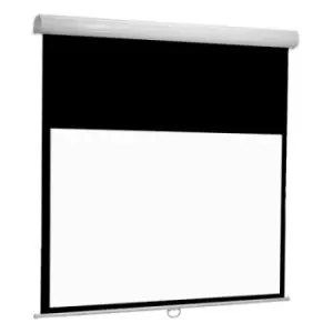 Image of Euroscreen 77" DD1817-W Fixed Frame Projector Screen