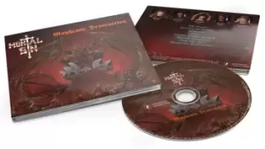 Image of Mortal Sin Mayhemic destruction CD multicolor
