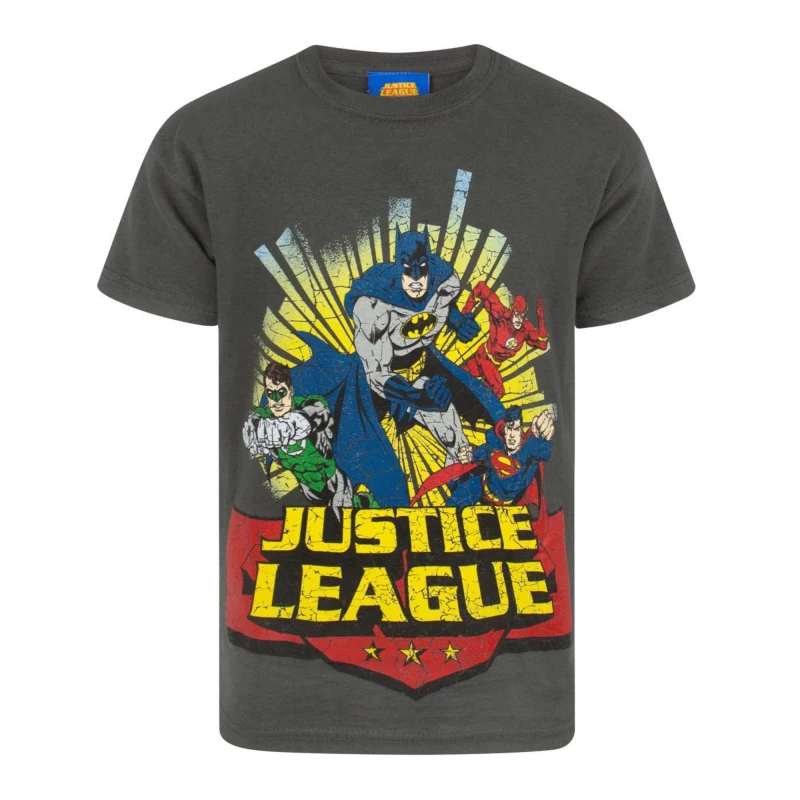 Image of DC Comics Short Sleeved T-Shirt Multi