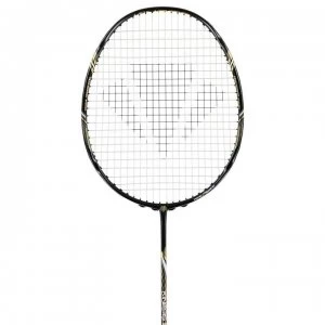 Image of Carlton Kinesis 80 Badminton Racket - Black/Gold