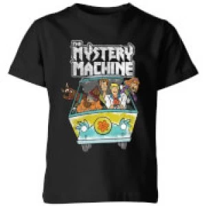 Image of Scooby Doo Mystery Machine Heavy Metal Kids T-Shirt - Black - 3-4 Years