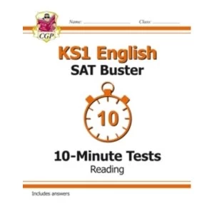 Image of New KS1 English SAT Buster 10-Minute Tests: Reading (for tests in 2018 and beyond) by Coordination Group Publications Ltd...