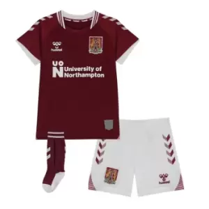 Image of Hummel Northampton Town Minikit Childrens - Red