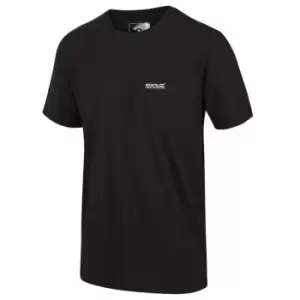 Image of Regatta Tait Coolweave T-Shirt - Black