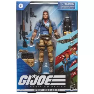 Image of Hasbro G.I. Joe Classified Series Spirit Iron-Knife Action Figure