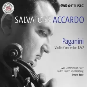 Image of Salvatore Accardo Paganini - Violin Concertos 1 & 2 by Niccolo Paganini CD Album