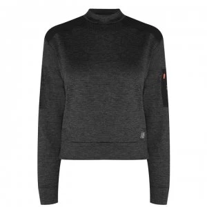 Image of New Balance Long Sleeve Active Top - Dk Grey