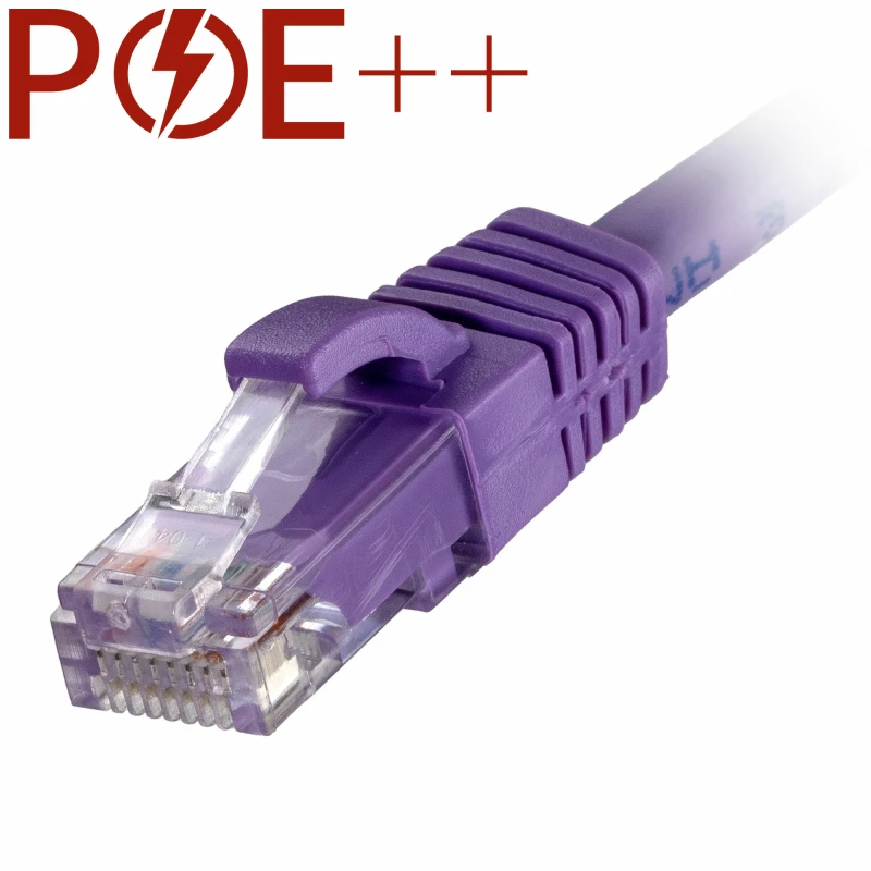Image of Cablenet 1.5m Cat6 RJ45 Violet U/UTP LSOH 24AWG Snagless Booted Patch