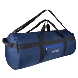Image of Regatta Packaway Duffel Bag (60L) (One Size) (Dark Denim/Nautic Black)