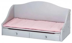 Image of Olivias Little World Princess Trundle Bed Grey