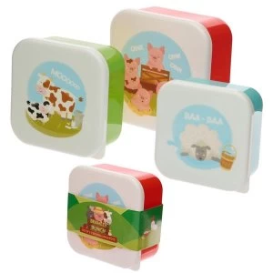 Image of Set of 3 Lunch Boxes - Bramley Bunch Farm