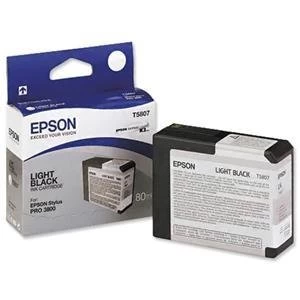 Image of Epson T5807 Light Black Ink Cartridge