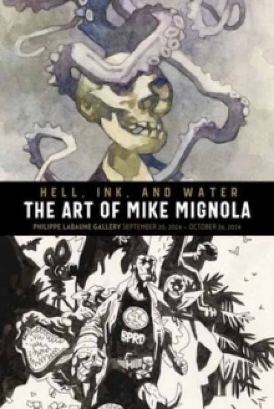 Image of Hell, Ink & Water : The Art of Mike Mignola Hardback