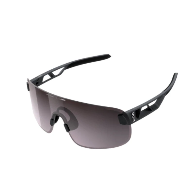 Image of POC Elicit Sunglasses Black Gray Lens