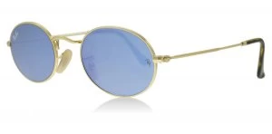 Image of Ray-Ban RB3547N Sunglasses Gold 001/9O 48mm