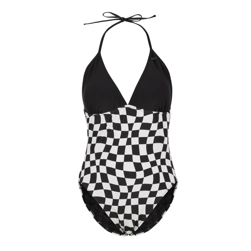 Image of SoulCal Halter Swimsuit Womens - Pink Pink 8