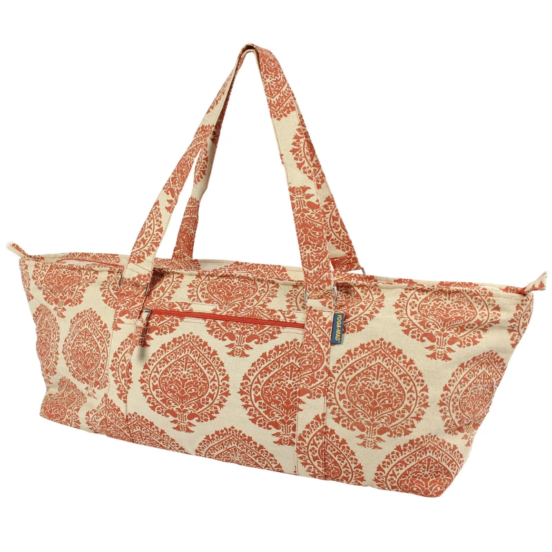 Image of Yoga-Mad Deluxe Yoga & Pilates Kit Bag Blue Orange unisex One Size