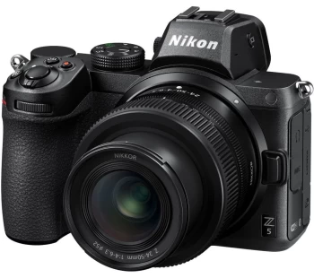 Image of NIKON Z 5 Mirrorless Camera with NIKKOR Z 24-50 mm f/4-6.3 Lens - Black