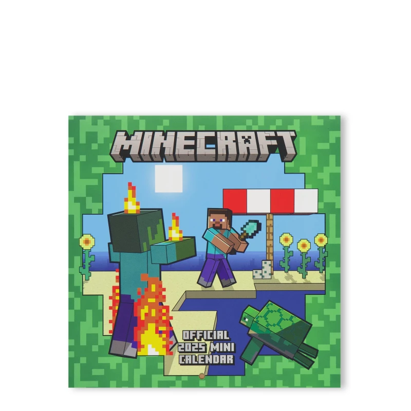 Image of Minecraft Mini Calendar - Multi Multi One Size