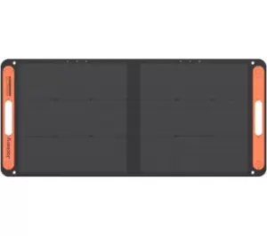 Image of JACKERY 80-0100-EUOR04 SolarSaga 100 W Portable Solar Panel, Black,Orange