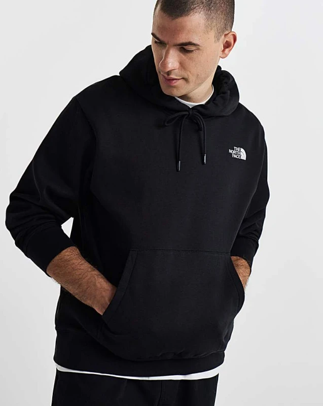 Image of The North Face The North Face Essential Relaxed Hoodie Black - The North Face - Size: 2XL Black Male 2XL NF02305