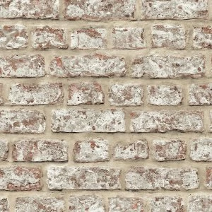Image of Arthouse Rustic Brick Wallpaper - Neutral