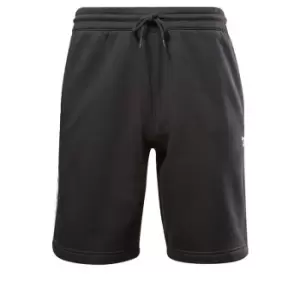 Image of Reebok Identity Tape Shorts Mens - Black
