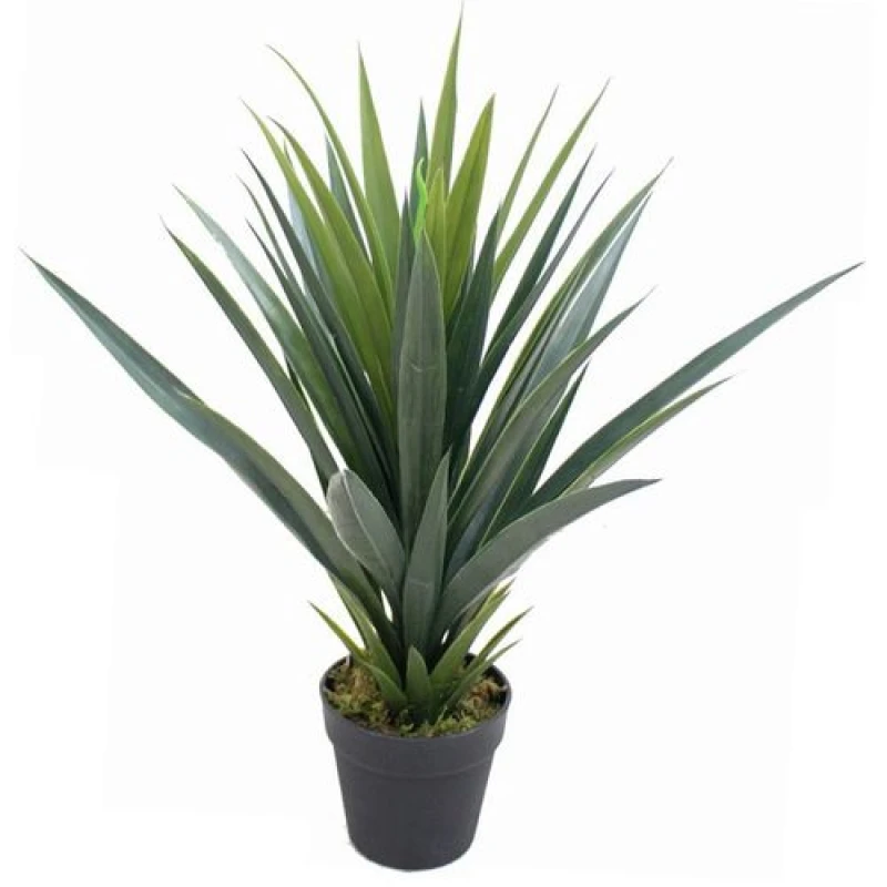 Image of Leaf 60cm Artificial Tropical Agave Succulent Yukka Style Green Plant Green unisex