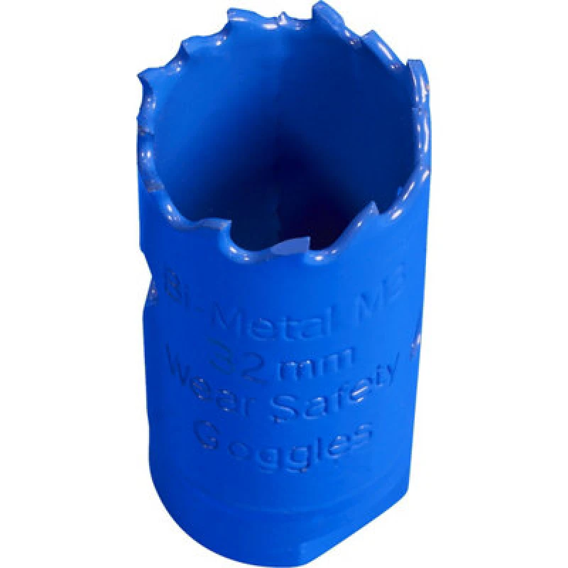 Image of Loops 32mm HSS Hole Saw Blade - Milled Teeth - Bi-Metal M3 Steel Long Lasting Drill Metallics