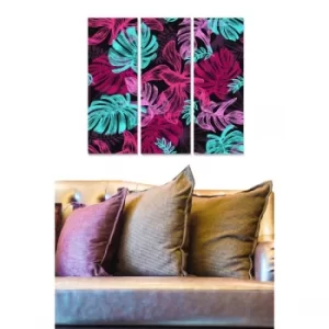 Image of MDF3392340 Multicolor Decorative MDF Painting (3 Pieces)