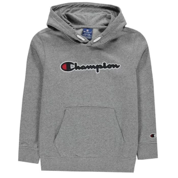 Image of Champion Logo OTH Hoodie - Grey EM031