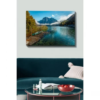 Image of Kanvas Tablo (70 x 100) - 195 Multicolor Decorative Canvas Painting