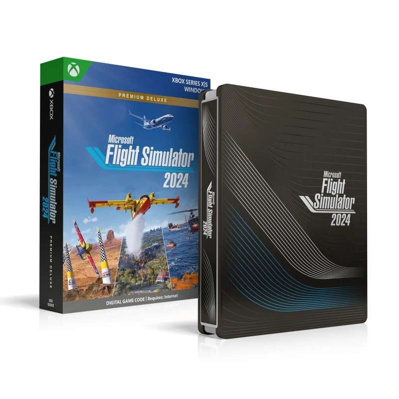 Image of Microsoft Flight Simulator 2024 - Premium Deluxe Edition for Xbox Series X/Xbox Series S/PC - Digital Download