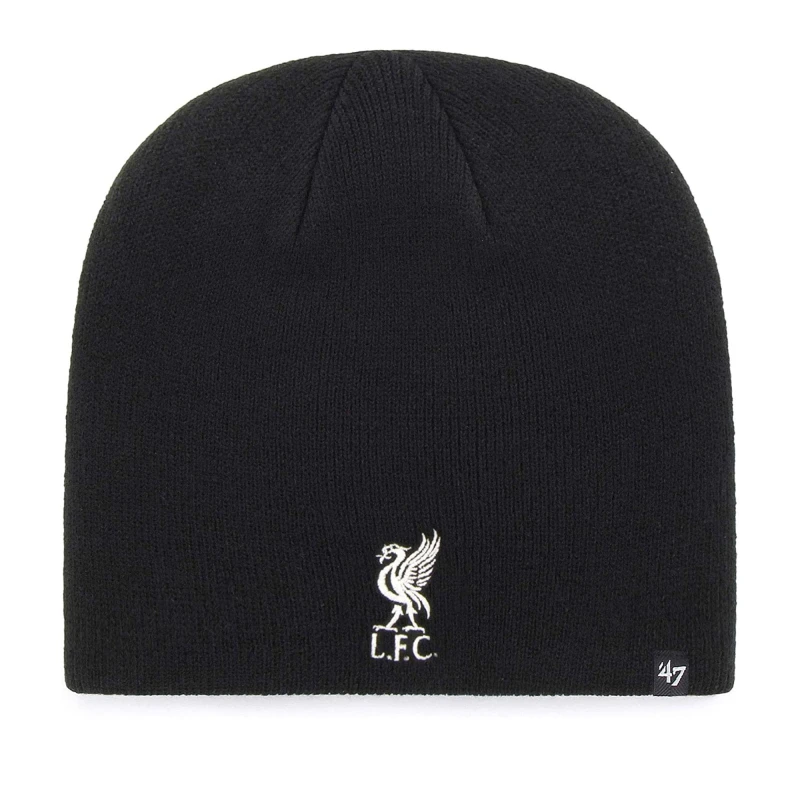 Image of Liverpool F.C. Mens Knitted Hat BK in Black Male One Size