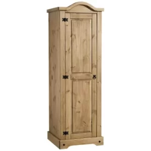 Image of Corona Single Wardrobe Brown