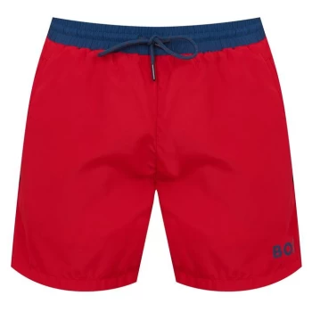 Image of Boss Starfish Swim Shorts - Red