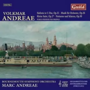 Image of Volkmar Andreae - Volkmar Andreae: Sinfonie in C-Dur, Op. 31/... CD Album - Used