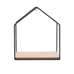 Image of Sass & Belle Jet Black House Shelf