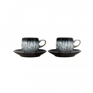 Image of Denby Halo 4 Piece Espresso Set