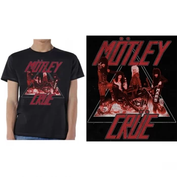 Image of Motley Crue - Too Fast Cycle Unisex Large T-Shirt - Black