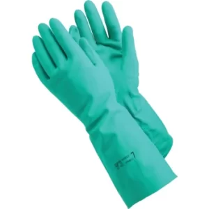 Image of 48 Tegera Green Nitrile Coated Glove 45CM Size 8