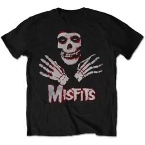 Image of Misfits - Hands Unisex Large T-Shirt - Black