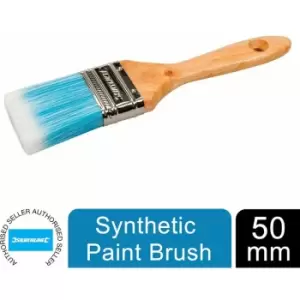 Image of Paint Brush Synthetic Paint 50mm / 2' Painting Tools 367969 - Silverline