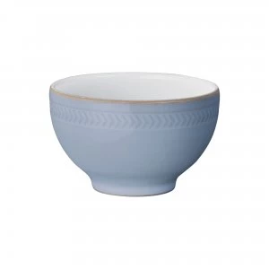 Image of Natural Denim Textured Small Bowl