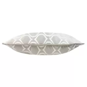 Image of Solitaire Embroidered Rectangular Cushion Feather, Feather / 30 x 50cm / Polyester Filled