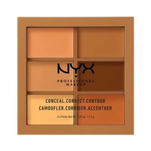 Image of NYX Professional Makeup Conceal, Correct, Contour Palette Deep