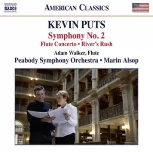 Image of Kevin Puts Symphony No 2/Flute Concerto/Rivers Rush by Kevin Puts CD Album