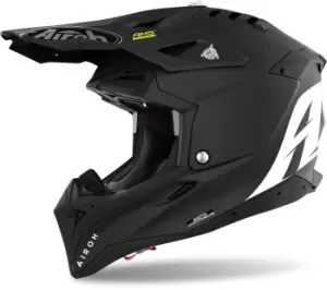 Image of Airoh Aviator 3 Color Carbon Motocross Helmet, black, Size L, black, Size L