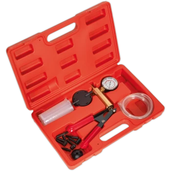 Image of Sealey VS402 Vacuum Tester and Brake Bleeding Kit